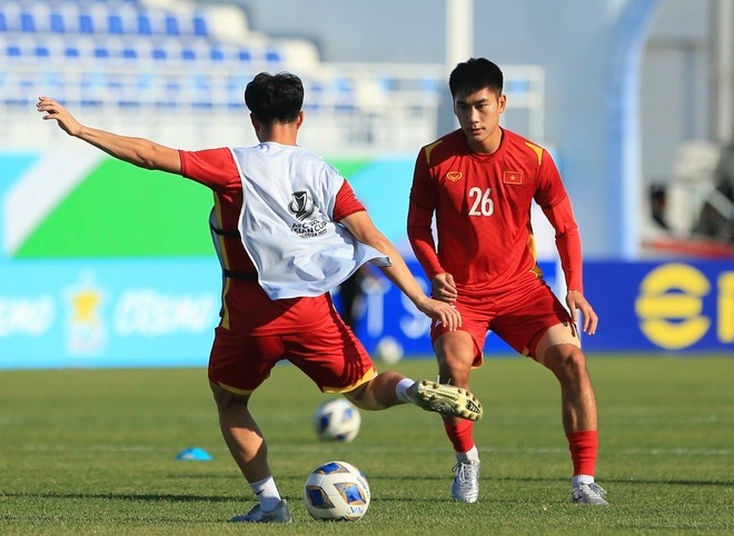 U23 Việt Nam 2-0 U23 Malaysia: Thầy trò HLV Gong Oh-kyun xuất sắc giành vé vào Tứ kết U23 châu Á 2022 - Ảnh 10 U23 Việt Nam 2-0 U23 Malaysia: Thầy trò HLV Gong Oh-kyun xuất sắc giành vé vào Tứ kết U23 châu Á 2022 - Ảnh 10