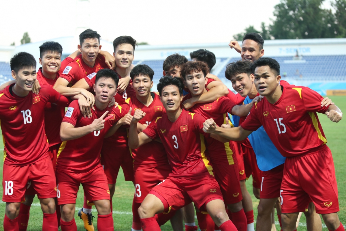U23 Việt Nam 2-0 U23 Malaysia: Thầy trò HLV Gong Oh-kyun xuất sắc giành vé vào Tứ kết U23 châu Á 2022 - Ảnh 18