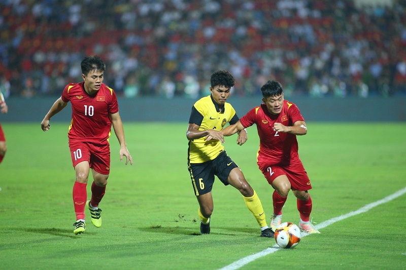 U23 Việt Nam 2-0 U23 Malaysia: Thầy trò HLV Gong Oh-kyun xuất sắc giành vé vào Tứ kết U23 châu Á 2022 - Ảnh 19 U23 Việt Nam 2-0 U23 Malaysia: Thầy trò HLV Gong Oh-kyun xuất sắc giành vé vào Tứ kết U23 châu Á 2022 - Ảnh 19