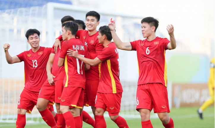 U23 Việt Nam 2-0 U23 Malaysia: Thầy trò HLV Gong Oh-kyun xuất sắc giành vé vào Tứ kết U23 châu Á 2022 - Ảnh 1 U23 Việt Nam 2-0 U23 Malaysia: Thầy trò HLV Gong Oh-kyun xuất sắc giành vé vào Tứ kết U23 châu Á 2022 - Ảnh 1