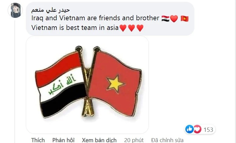 CĐV châu Á dành lời khen cho U23 Việt Nam khi tiến vào Tứ kết. Ảnh: Internet