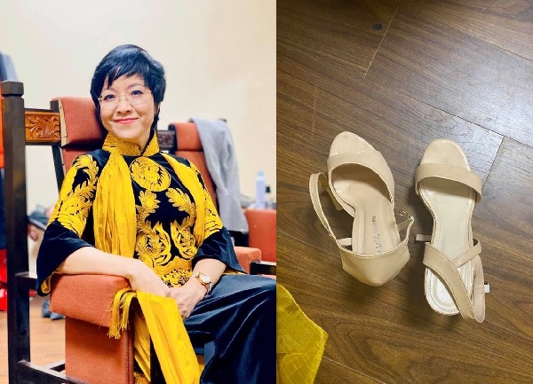 MC Thảo Vân gặp sự cố hy hữu 'dở khóc dở cười' trong ngày ghi hình Táo Quân 2021: 'Chắc khán giả không phát hiện ra đâu nhỉ, ngoài cảm giác hình như cô ấy hơi lùn so với áo'.