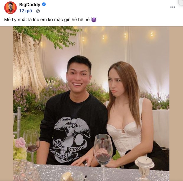 Big Daddy khoe khoảnh khắc cực dễ thương bên vợ, vòng 1 ngồn ngộn bức thở của 'mẹ 2 con' Emily chiếm spotlight.