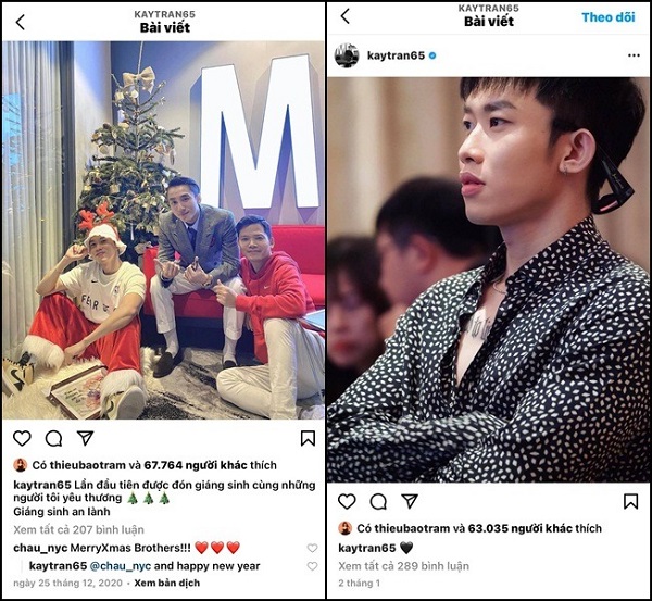 Kay Trần 'khóc dở mếu dở' khi bị Thiều Bảo Trâm hủy theo dõi.