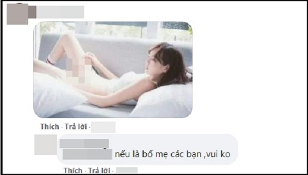 Antifan ập vào Facebook mẹ Sơn Tùng, để lại nhiều ảnh 'nóng' Hải Tú