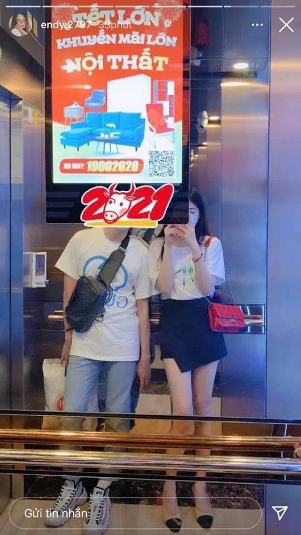 Ngô Kiến Huy vướng tin đồn hẹn hò hotgirl ngoại hình 'bốc lửa', lộ cả bằng chứng sống chung.