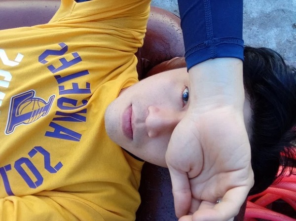 Hình ảnh cuối cùng của diễn viên Hải Đăng hơn 1 tiếng trước khi qua đời vì đuối nước.