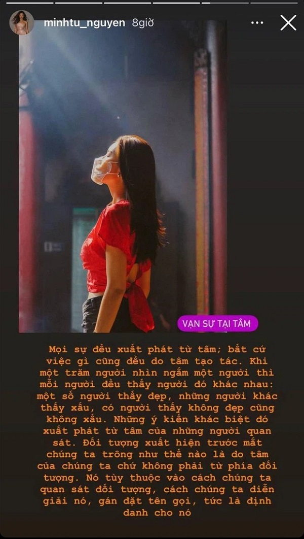 Minh Tú lên tiếng khi bị chỉ trích vì mặc áo hở bạo tạo dáng lố ở nơi linh thiêng vào ngày Tết nhưng dân mạng từ chối hiểu. 