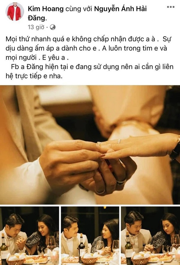 Tiễn hôn phu lần cuối cùng, vợ chưa cưới của cố diễn viên Hải Đăng nhắn nhủ đầy xúc động (ảnh chụp màn hình) Tiễn hôn phu lần cuối cùng, vợ chưa cưới của cố diễn viên Hải Đăng nhắn nhủ đầy xúc động (ảnh chụp màn hình)