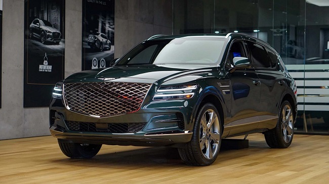 Genesis GV80 nhập tư chào hàng giá hơn 4 tỷ đồng, xe chính hãng vẫn là ẩn số dù đã lăn bánh trên đường. 