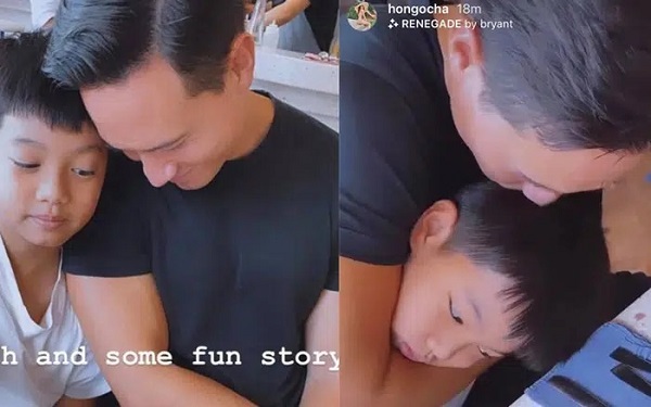 Hồ Ngọc Hà khoe ảnh gia đình đẹp cực phẩm, bất ngờ sự chú ý lại hướng về con trai Cường đô la - Ảnh 2