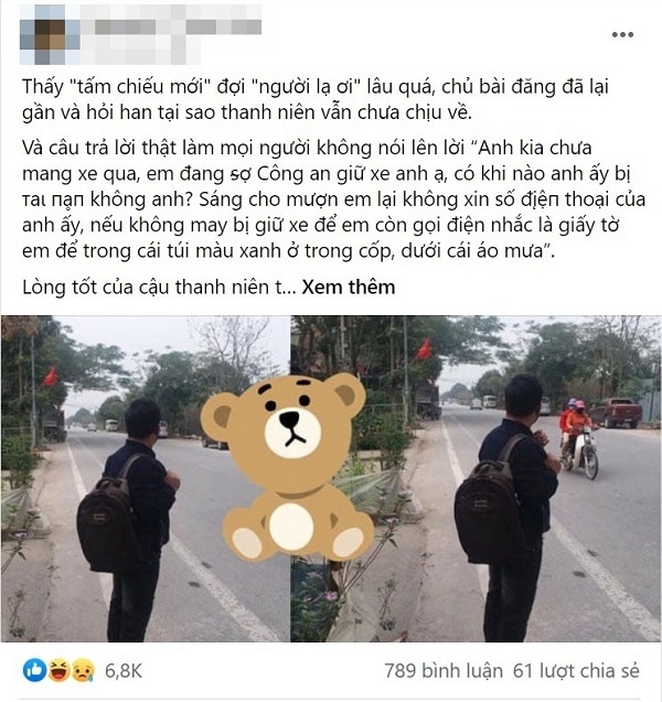 Cho người lạ mượn xe thử thách niềm tin, thanh niên mất cả xe lẫn 'bạn' (ảnh chụp màn hình) Cho người lạ mượn xe thử thách niềm tin, thanh niên mất cả xe lẫn 'bạn' (ảnh chụp màn hình)