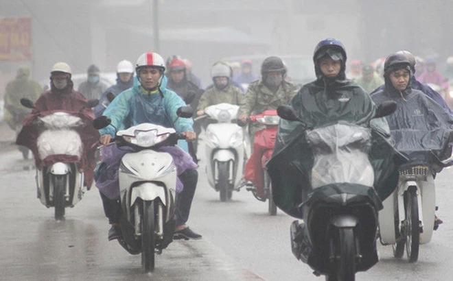 Bắc Bộ chuẩn bị đón không khí lạnh gây mưa rào nhiều nơi, trời rét