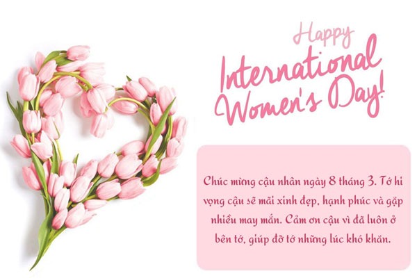 Lời chúc đơn giản nhưng lại vô cùng ấm áp Lời chúc đơn giản nhưng lại vô cùng ấm áp