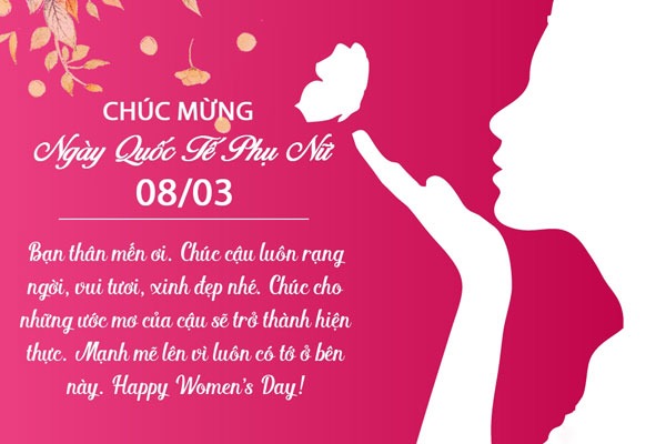 Lời chúc dành cho bạn nữ Lời chúc dành cho bạn nữ