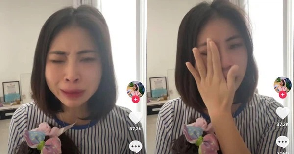 Nữ Youtuber bật khóc nức nở trong clip (ảnh chụp màn hình) Nữ Youtuber bật khóc nức nở trong clip (ảnh chụp màn hình)