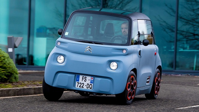 Citroen Ami đầu tiên về Việt Nam: Xe điện đô thị thiết kế lạ, 2 chỗ, giá quy đổi hơn 150 triệu đồng.