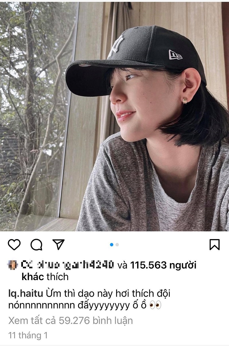 Bức ảnh nhận 'thành tích' khổng lồ toàn những lời chửi bới của Hải Tú (ảnh chụp màn hình) Bức ảnh nhận 'thành tích' khổng lồ toàn những lời chửi bới của Hải Tú (ảnh chụp màn hình)