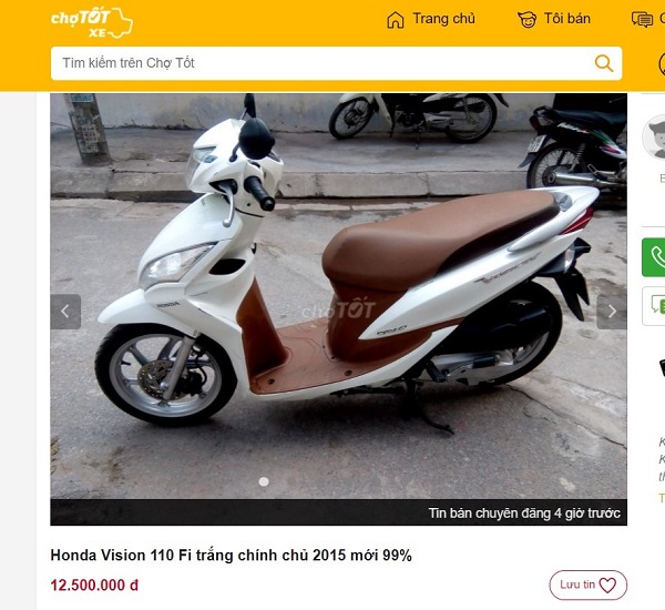 Honda Vision cũ được rao bán với giá chỉ hơn 10 triệu đồng, cơ hội mua xe rẻ đã tới - Ảnh 2 Honda Vision cũ được rao bán với giá chỉ hơn 10 triệu đồng, cơ hội mua xe rẻ đã tới - Ảnh 2
