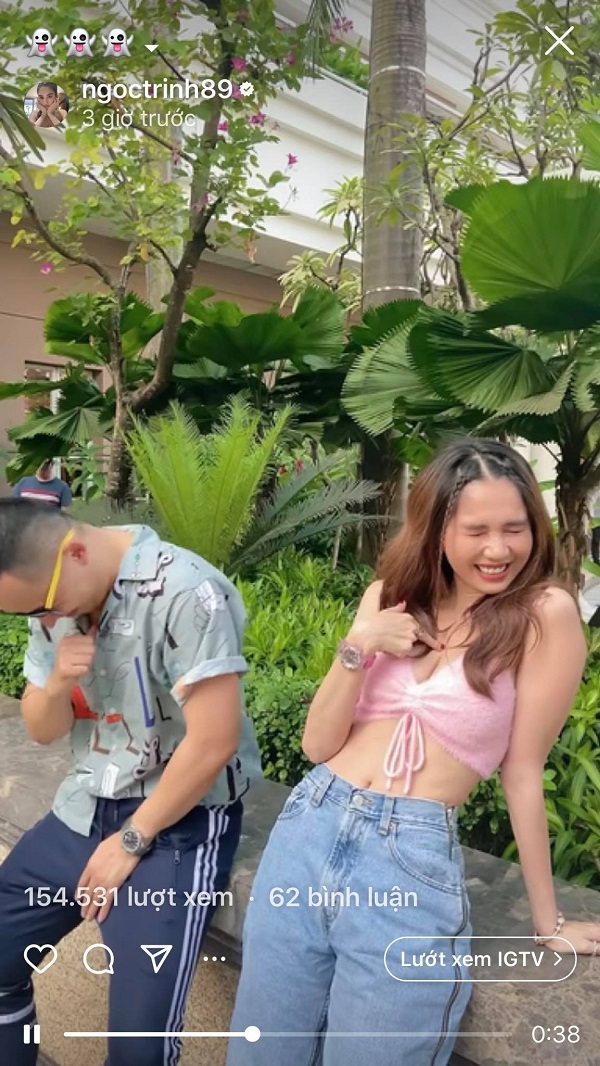 Ngọc Trinh công khai cùng Vũ Khắc Tiệp thừa nhận chuyện thầm kín - Ảnh 1 Ngọc Trinh công khai cùng Vũ Khắc Tiệp thừa nhận chuyện thầm kín - Ảnh 1