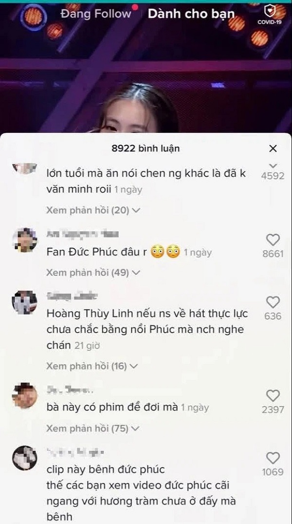 Hoàng Thùy Linh từng 'vỗ mặt' Đức Phúc: 'Em còn non và xanh lắm! Ý chị là còn nhựa' - Ảnh 1 Hoàng Thùy Linh từng 'vỗ mặt' Đức Phúc: 'Em còn non và xanh lắm! Ý chị là còn nhựa' - Ảnh 1