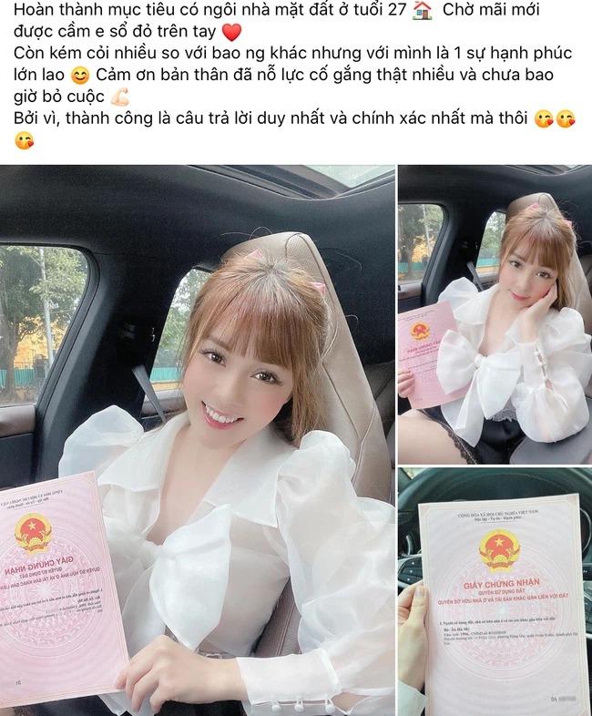 Âu Hà My khoe thành tích rực rỡ ở tuổi 27 (ảnh chụp màn hình) Âu Hà My khoe thành tích rực rỡ ở tuổi 27 (ảnh chụp màn hình)