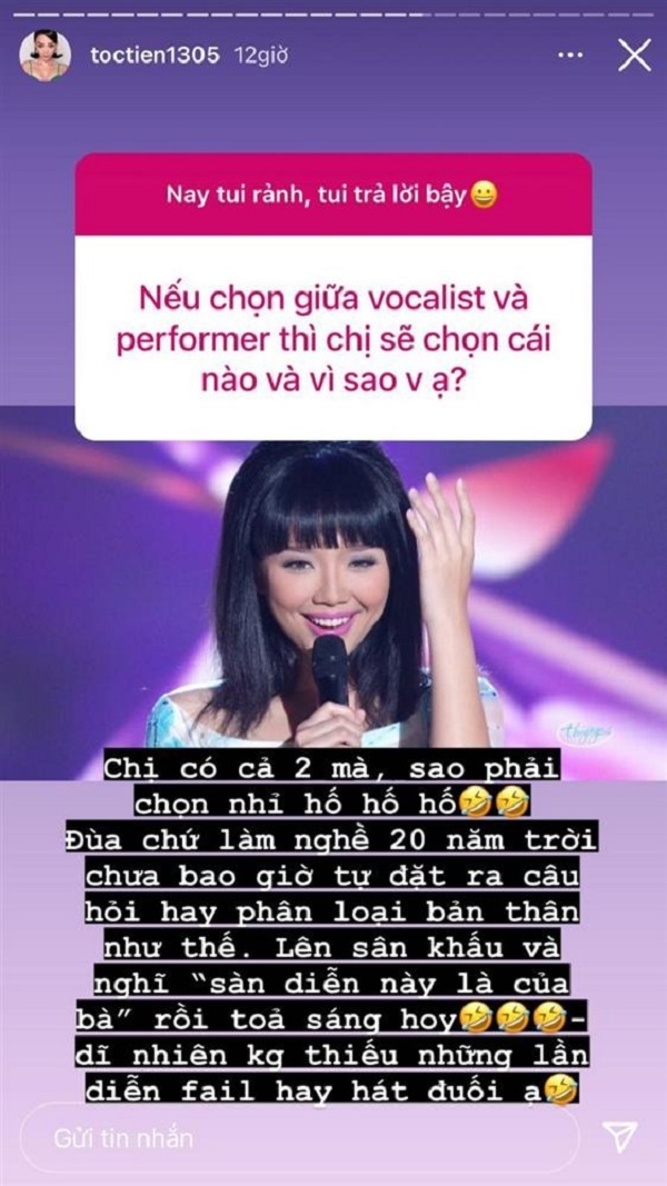 Chi Pu, Phí Phương Anh bị réo tên trong phát ngôn 'thẳng như ruột ngựa' của Tóc Tiên - Ảnh 2 Chi Pu, Phí Phương Anh bị réo tên trong phát ngôn 'thẳng như ruột ngựa' của Tóc Tiên - Ảnh 2