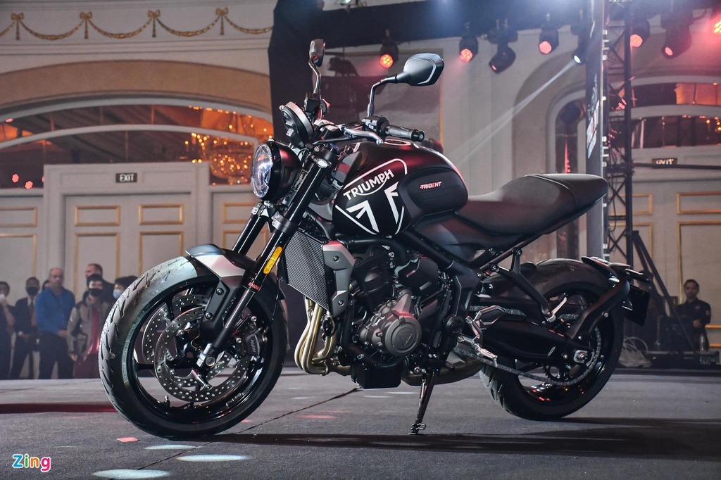 Triumph Trident 660 được bán với giá 270 triệu đồng tại Việt Nam.