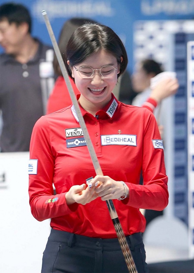 Biểu cảm của Lee Mi Rae trong các trận đấu đều gây sốt mạng xã hội Biểu cảm của Lee Mi Rae trong các trận đấu đều gây sốt mạng xã hội