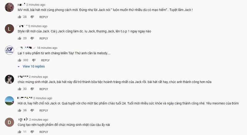 Vừa công chiếu MV của Jack đã nhận cơn mưa lời khen đến cả Sơn Tùng cũng ao ước - Ảnh 4 Vừa công chiếu MV của Jack đã nhận cơn mưa lời khen đến cả Sơn Tùng cũng ao ước - Ảnh 4