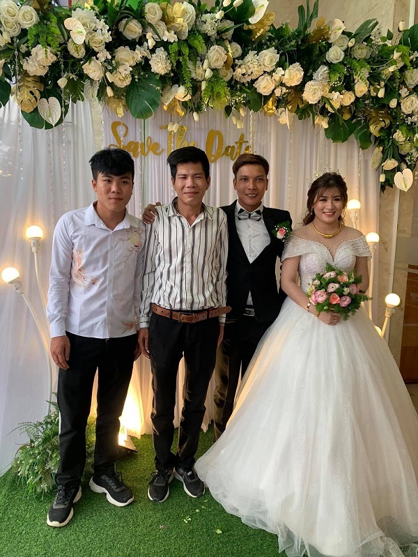 Lộc Fuho mới tổ chức lễ cưới cách đây ít lâu. Ảnh: FBNV