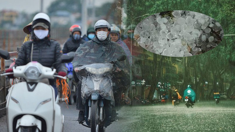 Bắc Bộ chuẩn bị đón không khí lạnh, trời mưa rét kèm theo lốc sét - Ảnh 1