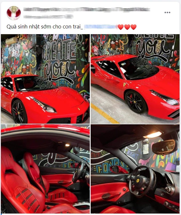 Richkid 16 tuổi Đà Nẵng được bố tặng sinh nhật 2 siêu xe giá hàng chục tỷ: McLaren 720S Spider màu độc và Ferrari 488 GTB từng của ca sĩ Tuấn Hưng.