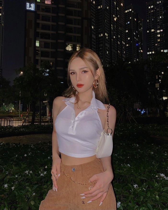 Hiếm khi mới thấy Xoài Non lên đồ hậu lấy chồng thiếu gia, nhan sắc xao xuyến lạ - Ảnh 2 Hiếm khi mới thấy Xoài Non lên đồ hậu lấy chồng thiếu gia, nhan sắc xao xuyến lạ - Ảnh 2