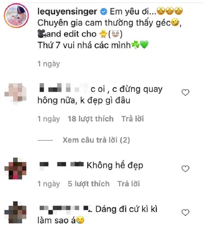 Lệ Quyên tưởng mình đẹp nên tích cực khoe bản thân! - Ảnh 4 Lệ Quyên tưởng mình đẹp nên tích cực khoe bản thân! - Ảnh 4