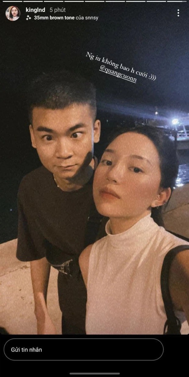 Linh Ngọc Đàm khẳng định Quang Cuốn là người yêu nhưng... không bao giờ cưới Linh Ngọc Đàm khẳng định Quang Cuốn là người yêu nhưng... không bao giờ cưới