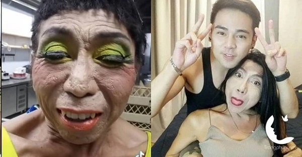 'Gái già chuyển giới' Sitang Buthong khi chưa chỉnh mặt (ảnh FBNV) 'Gái già chuyển giới' Sitang Buthong khi chưa chỉnh mặt (ảnh FBNV)