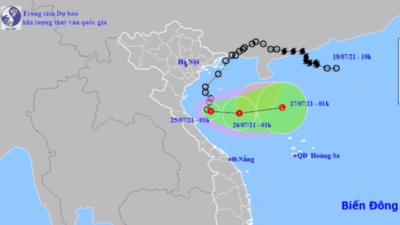 Áp thấp nhiệt đới giật cấp 8 gây mưa lớn cho Hà Tĩnh, Quảng Bình 1