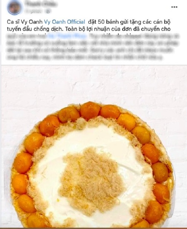 Không chịu thua kém bà Nguyễn Phương Hằng, Vy Oanh 'nằm ổ' vẫn âm thầm từ thiện 2 Không chịu thua kém bà Nguyễn Phương Hằng, Vy Oanh 'nằm ổ' vẫn âm thầm từ thiện 2