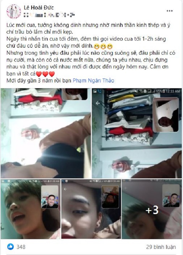 Cô gái Ngô Kiến Huy nâng đỡ Phạm Ngân Thảo bị chồng chưa cưới tung loạt ảnh quá khứ trên mạng xã hội (ảnh FBNV) Cô gái Ngô Kiến Huy nâng đỡ Phạm Ngân Thảo bị chồng chưa cưới tung loạt ảnh quá khứ trên mạng xã hội (ảnh FBNV)