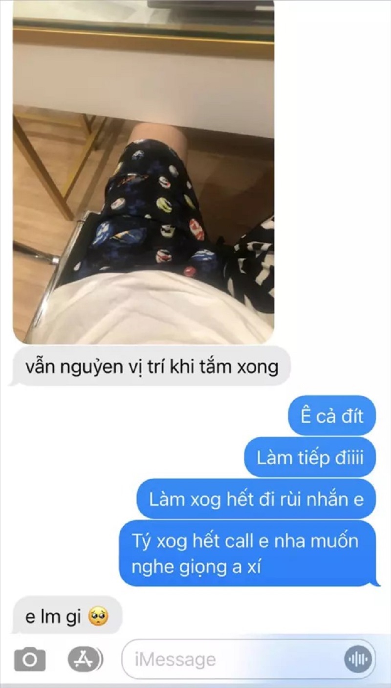 Hình ảnh nhạy cảm được gửi Hình ảnh nhạy cảm được gửi
