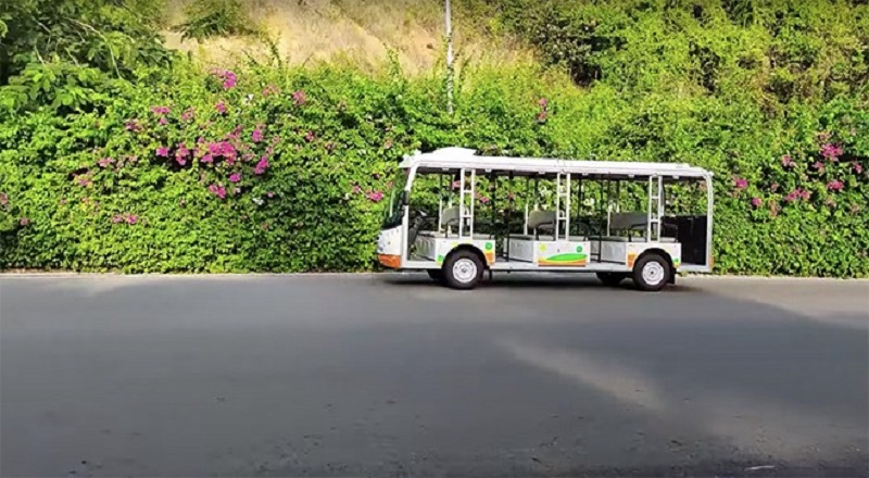 Xe điện tự hành của VinGroup chạy thử nghiệm tại Nha Trang Xe điện tự hành của VinGroup chạy thử nghiệm tại Nha Trang