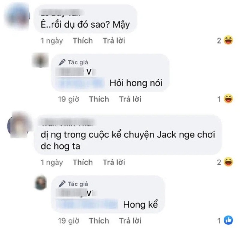 Bình luận ẩn ý của cô gái
