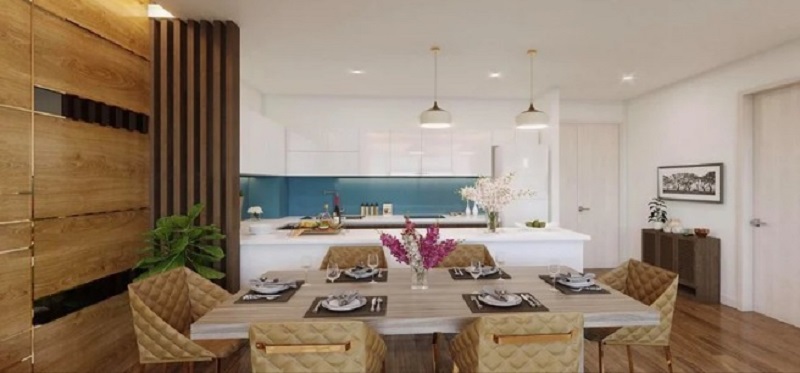 Phòng ăn sang trọng