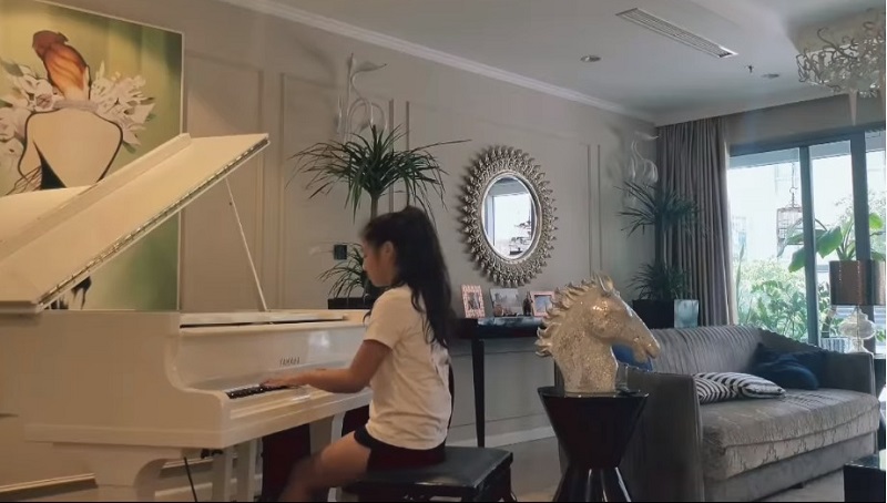 Không gian sống của gia đình nam diễn viên