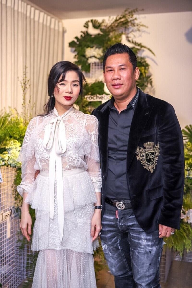 Lệ Quyên và đại gia Đức Huy thời còn mặn nồng (ảnh internet)