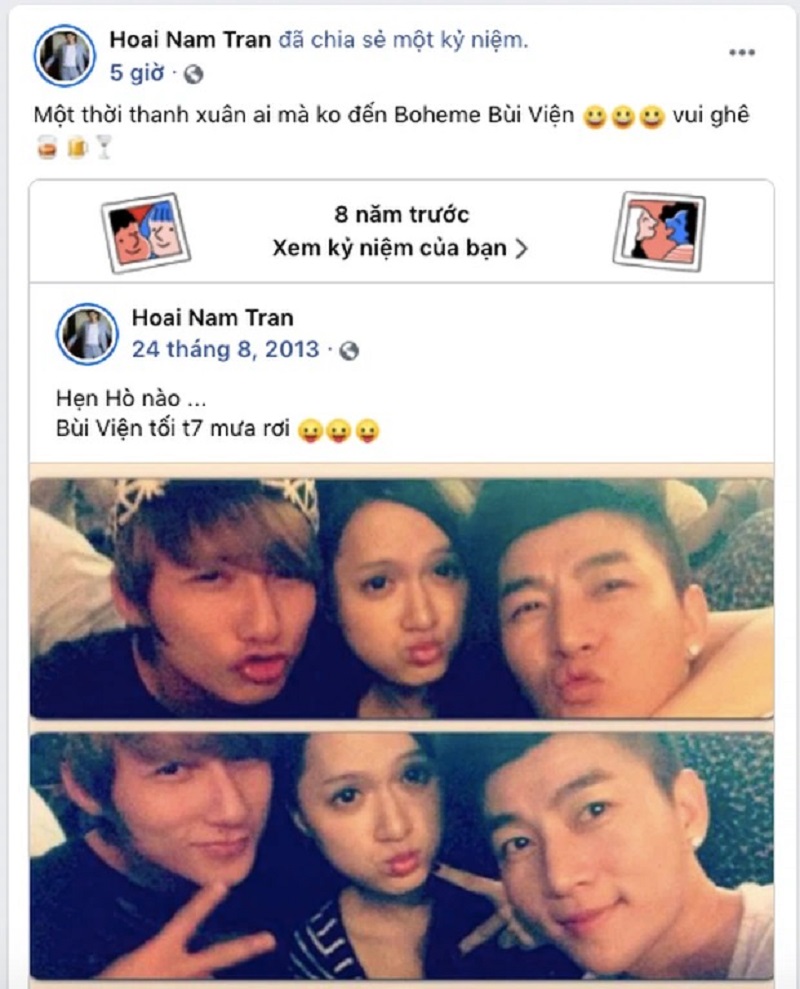 Bức ảnh bất ngờ được đào lại giữa thời điểm Hương Giang mất tích khỏi MXH Bức ảnh bất ngờ được đào lại giữa thời điểm Hương Giang mất tích khỏi MXH
