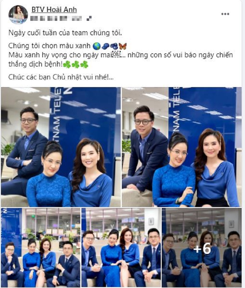 Khoảnh khắc được BTV Hoài Anh chia sẻ Khoảnh khắc được BTV Hoài Anh chia sẻ