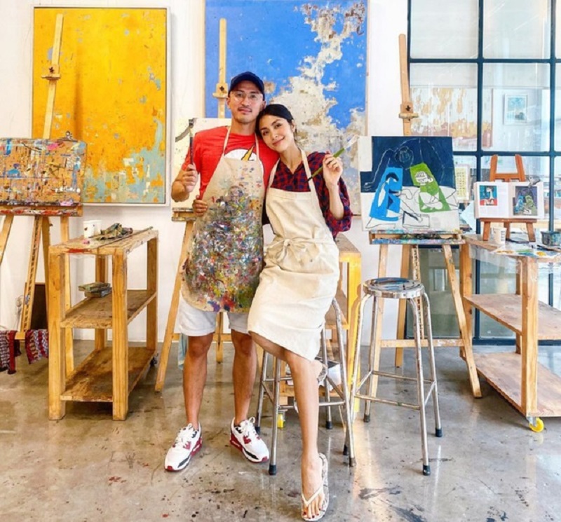 Cả hai cùng đồng hành trong nhiều lĩnh vực, sở thích, đam mê (ảnh FBNV) Cả hai cùng đồng hành trong nhiều lĩnh vực, sở thích, đam mê (ảnh FBNV)