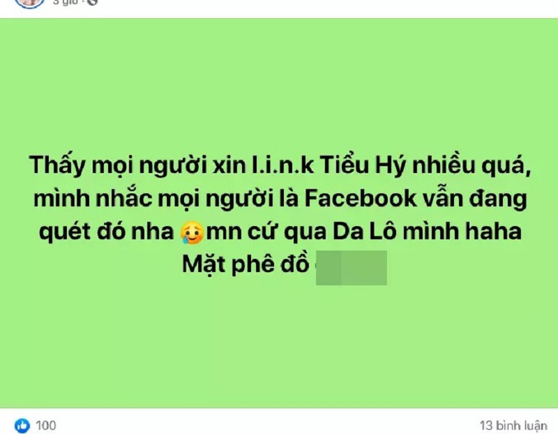 Dân mạng xin link bất chấp bị Facebook quét Dân mạng xin link bất chấp bị Facebook quét